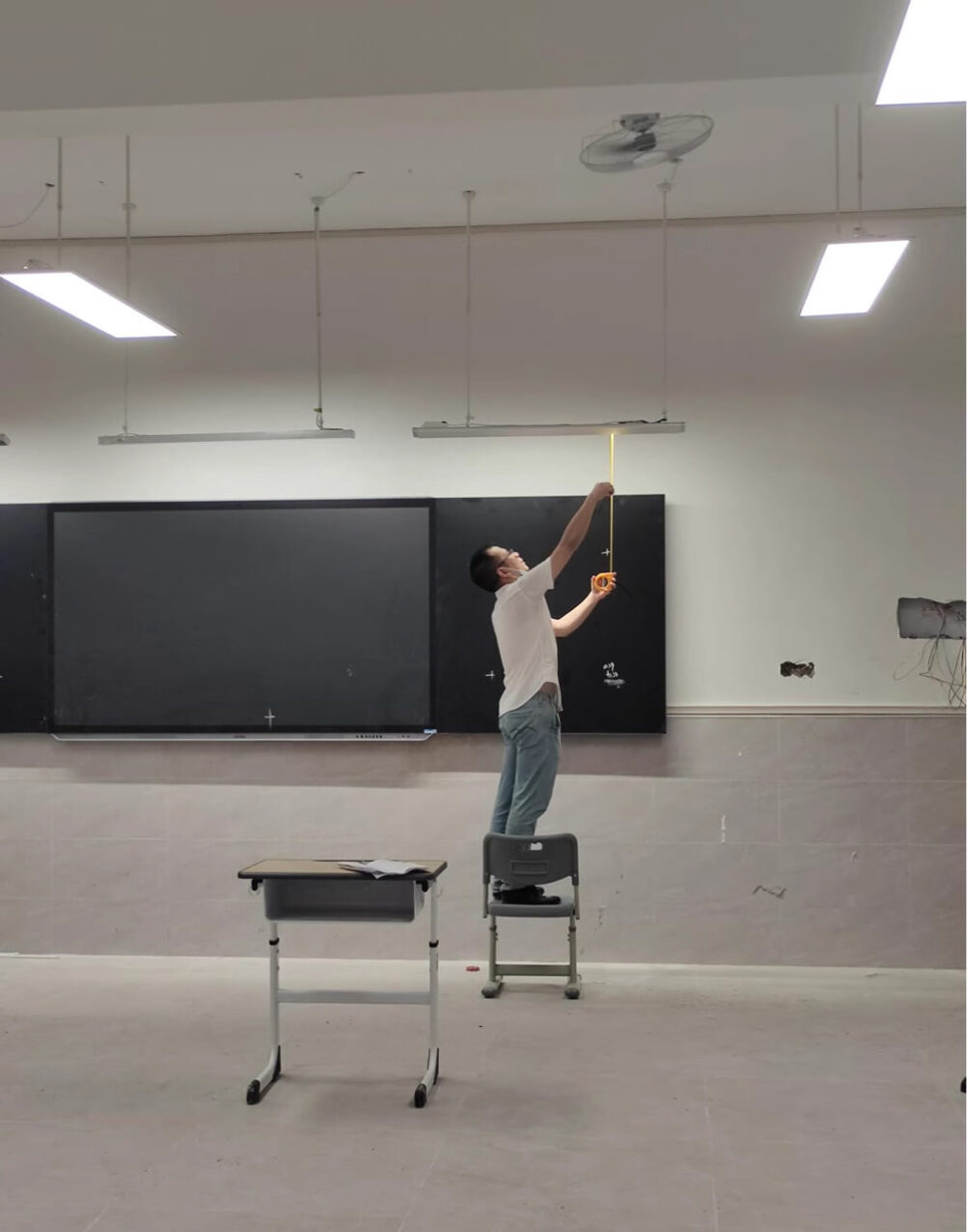 7 Bộ đèn LED chiếu sáng lớp học 300x1200 LS-PNST-40A1-3012